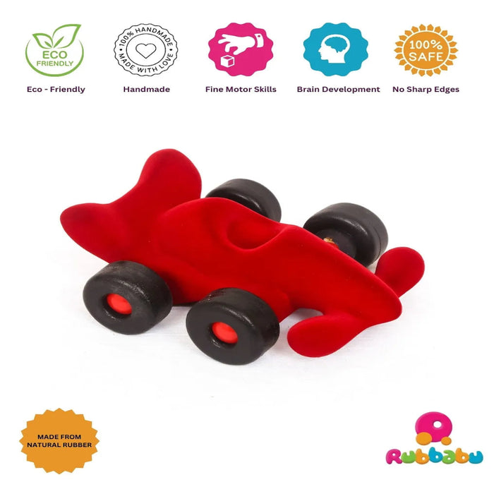 Rubbabu Modena Racer Car Large - Red