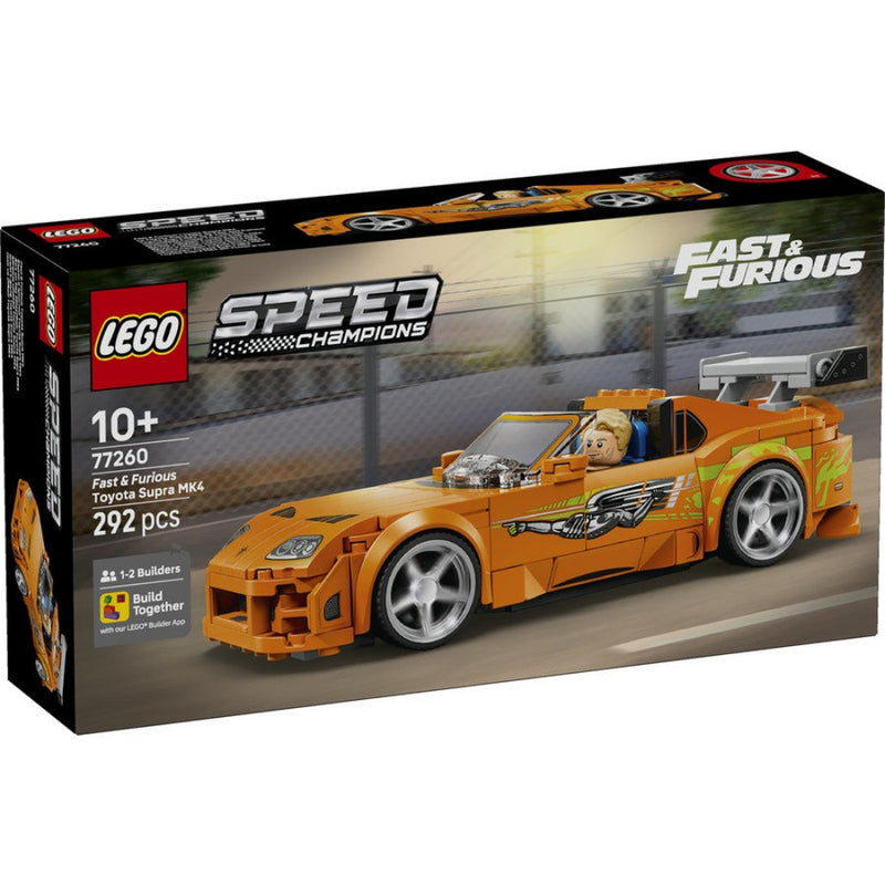 Lego 77260 Speed Champions The Fast and The Furious Toyota Supra MK4 (292 pcs)