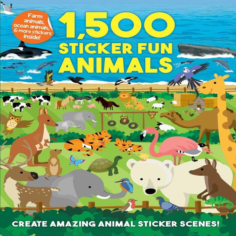 1500 Sticker Fun Book