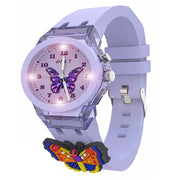 Spiky 7 Multicolor LED Lights Analog Watch For Boys & Girls