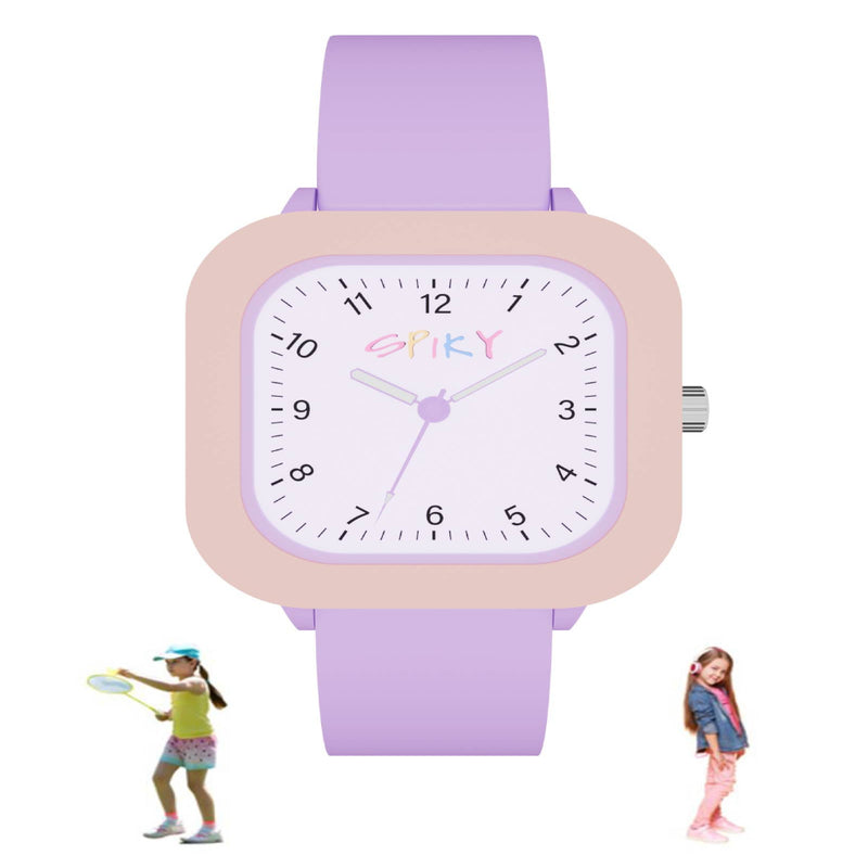 Spiky SPKEVA37 Square Stylish Analog Watch