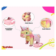 Toytales Twinkle Unicorn Musical Plush Toy