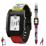 Spiky MV09 Rectangle Dial Sports Watch With Luminous Display