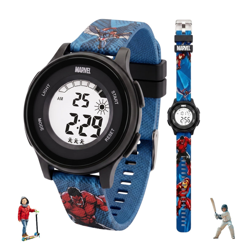 Spiky MV10 Round Kids Digital Watch For Boys & Girls