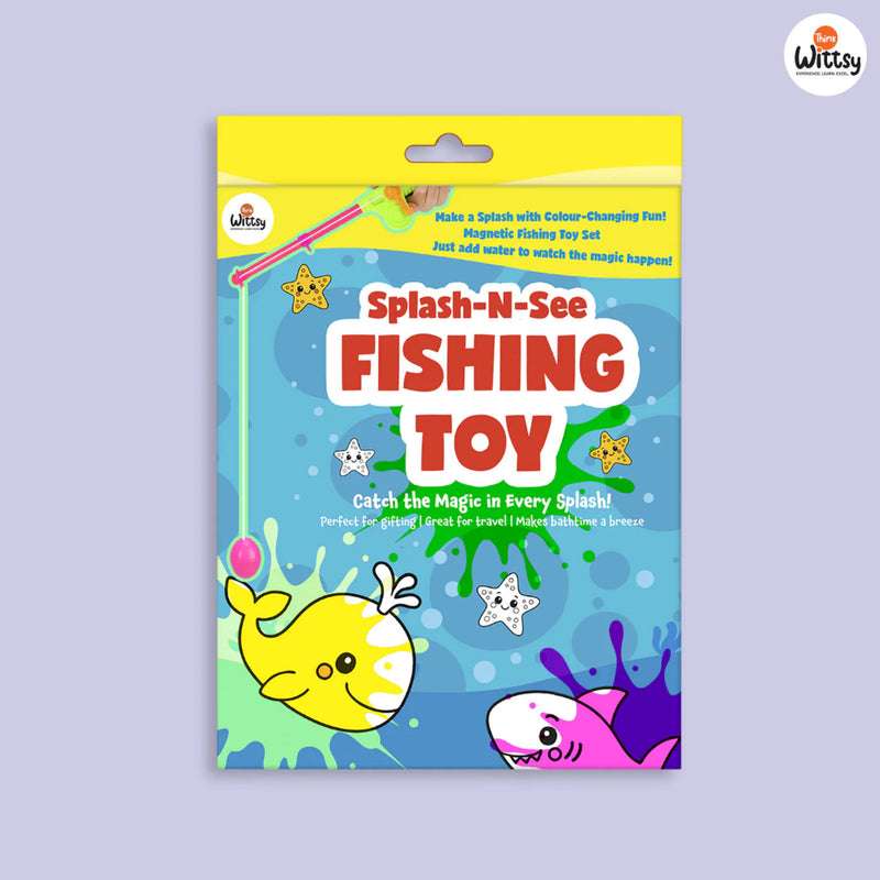 Think Wittsy Splash-N-See Fishing Toy