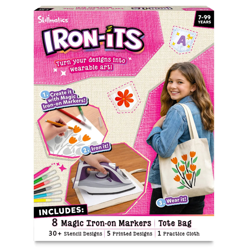 Skillmatics Iron-Its DIY Fabric Art & Craft Kit