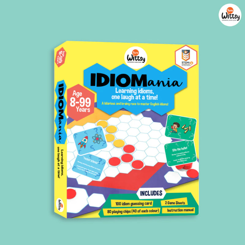 Think Wittsy Idiomania Learning Idioms,One Laugh At A Time!