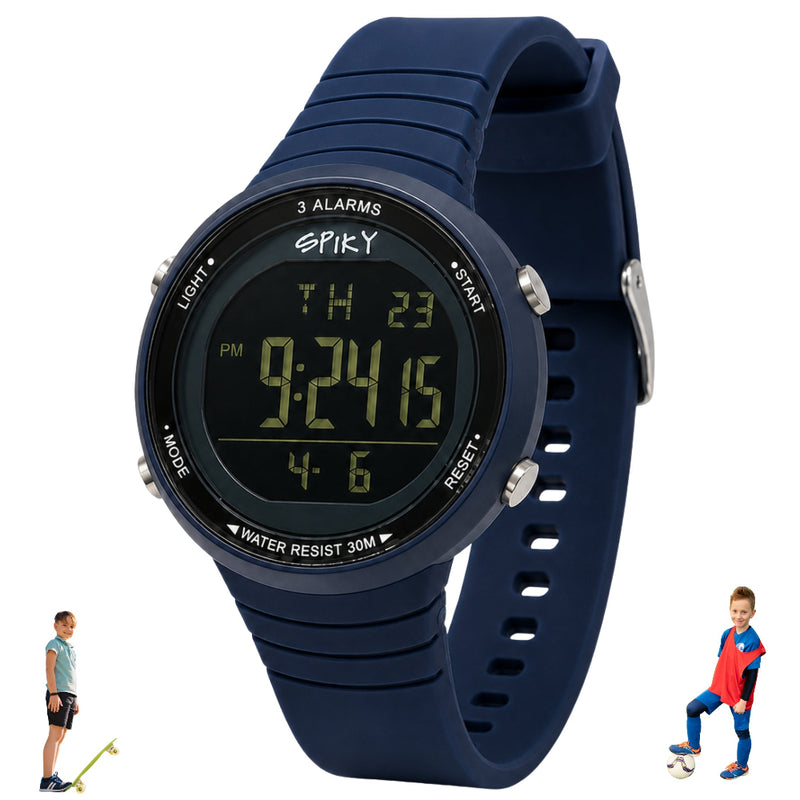 Spiky SPKEVA70 Square Digital Sports Watch
