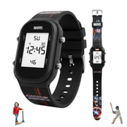 Spiky MV08 Rectangle Dial Sports Watch With Luminous Display