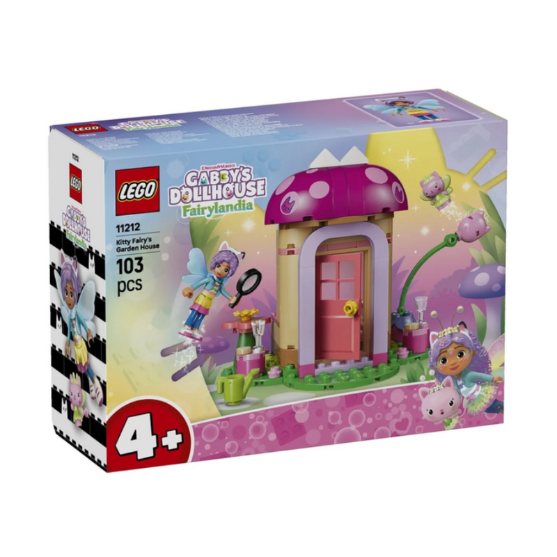 Lego 11212 Gabby's Dollhouse Kitty Fairy's Garden House (103 pcs)