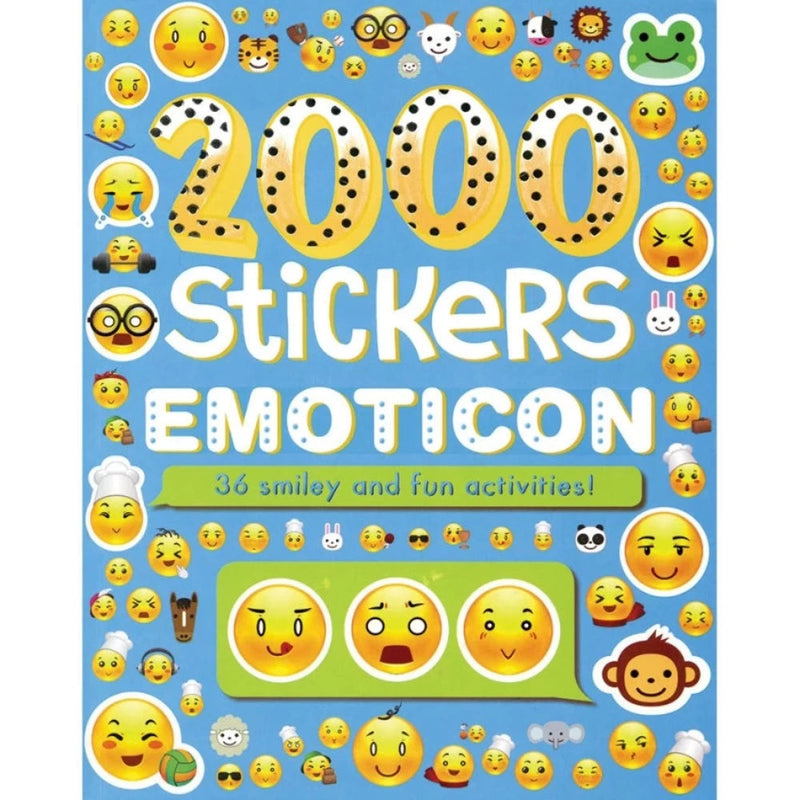 2000 Stickers Book