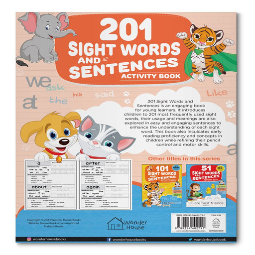 201 Sight Words And Sentence Activity Book-Activity Books-WH-Toycra