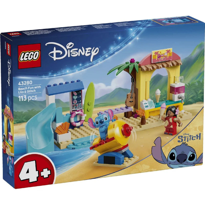 Lego 43280 Disney Beach Fun With Lilo & Stitch (113 Pieces)