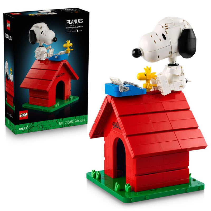 Lego 21368 Ideas Peanuts: Snoopy's Doghouse (964 Pieces)