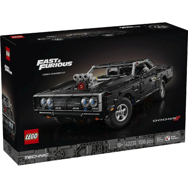 Lego 42231 Technic Fast And Furious Dodge Charger R/T Car (1516 Pieces)