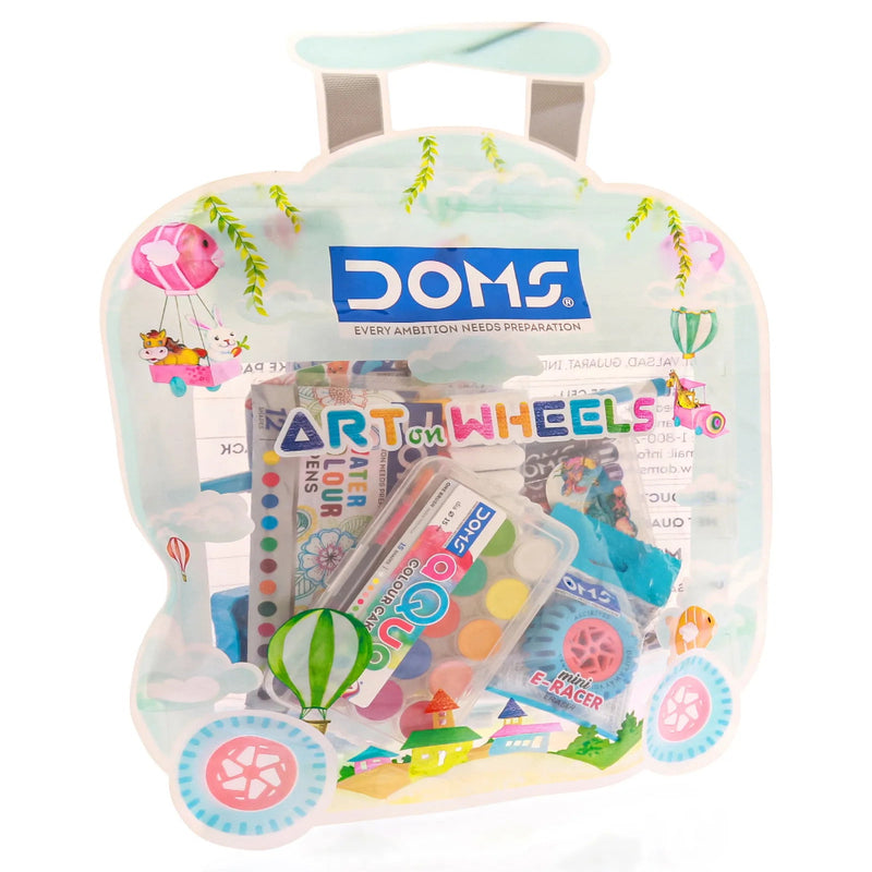 Doms Art On Wheels Set - Pack of 8 Pieces