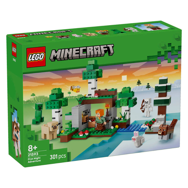 Lego 21593 Minecraft First Night Adventure (301 Pieces)