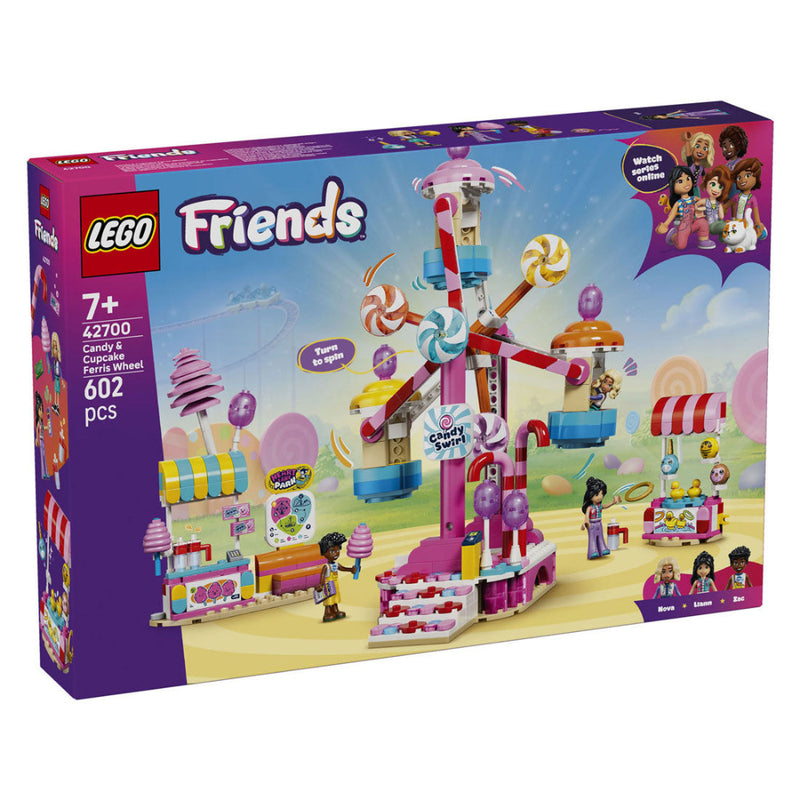Lego 42700 Friends Candy & Cupcake Ferris Wheel (602 pcs)
