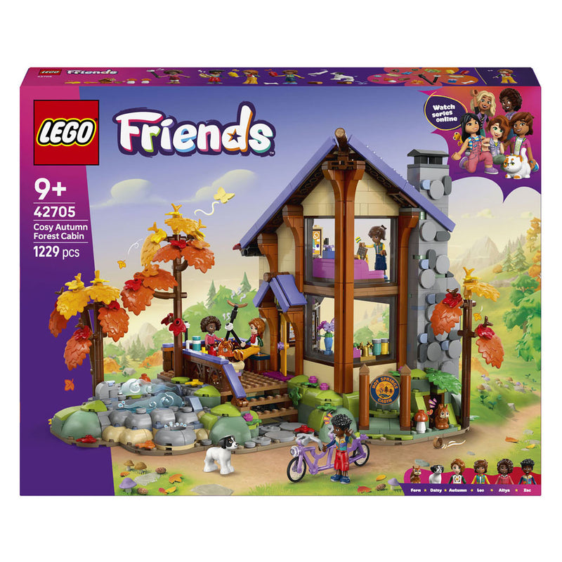Lego 42705 Friends Cozy Fall Forest Cabin (1229 pcs)