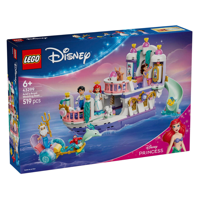 Lego 43299 Disney Ariel's Royal Wedding Boat (519 Pieces)