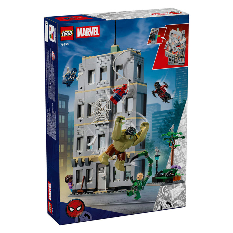 Lego 76350 Super Heroes Marvel Spider-Man Vs. Hulk Epic Clash (534 Pieces)