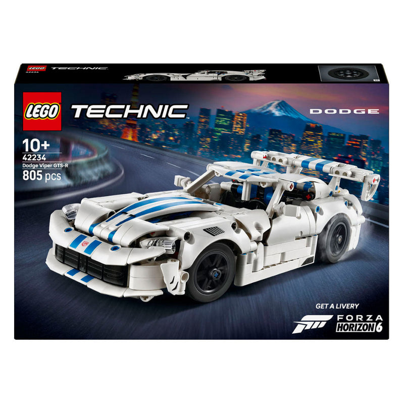 Lego 42234 Technic Dodge Viper GTS-R Sports Car (805pcs)