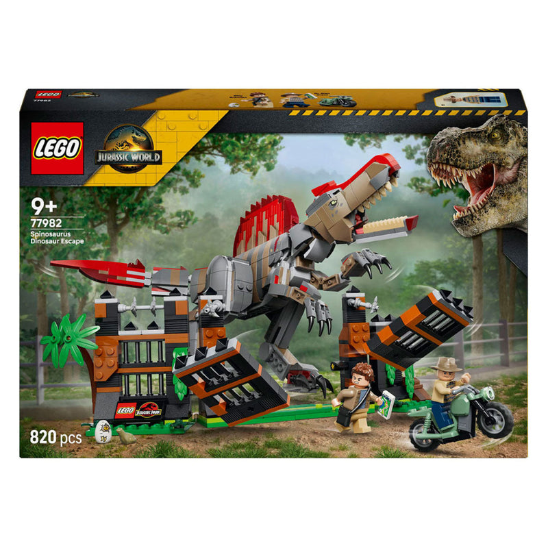 Lego 77982 Jurassic World Spinosaurus Dinosaur Escape (820pcs)