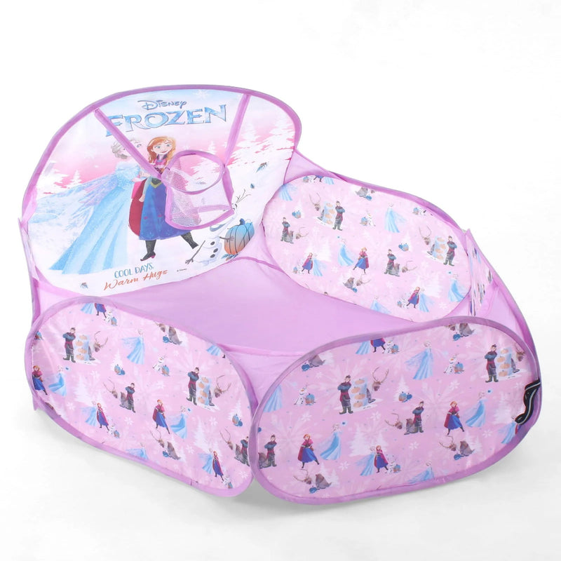 IToys Activity Ball Pool Basket Ball Play Tent - 100 Colorful Balls