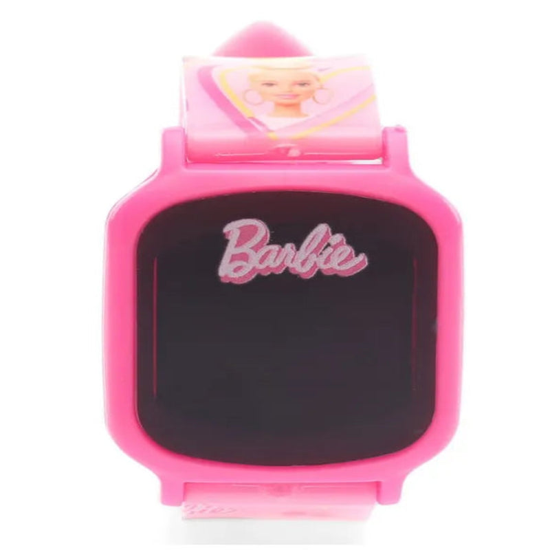 Striders Barbie Free Size Digital Watch - Pink
