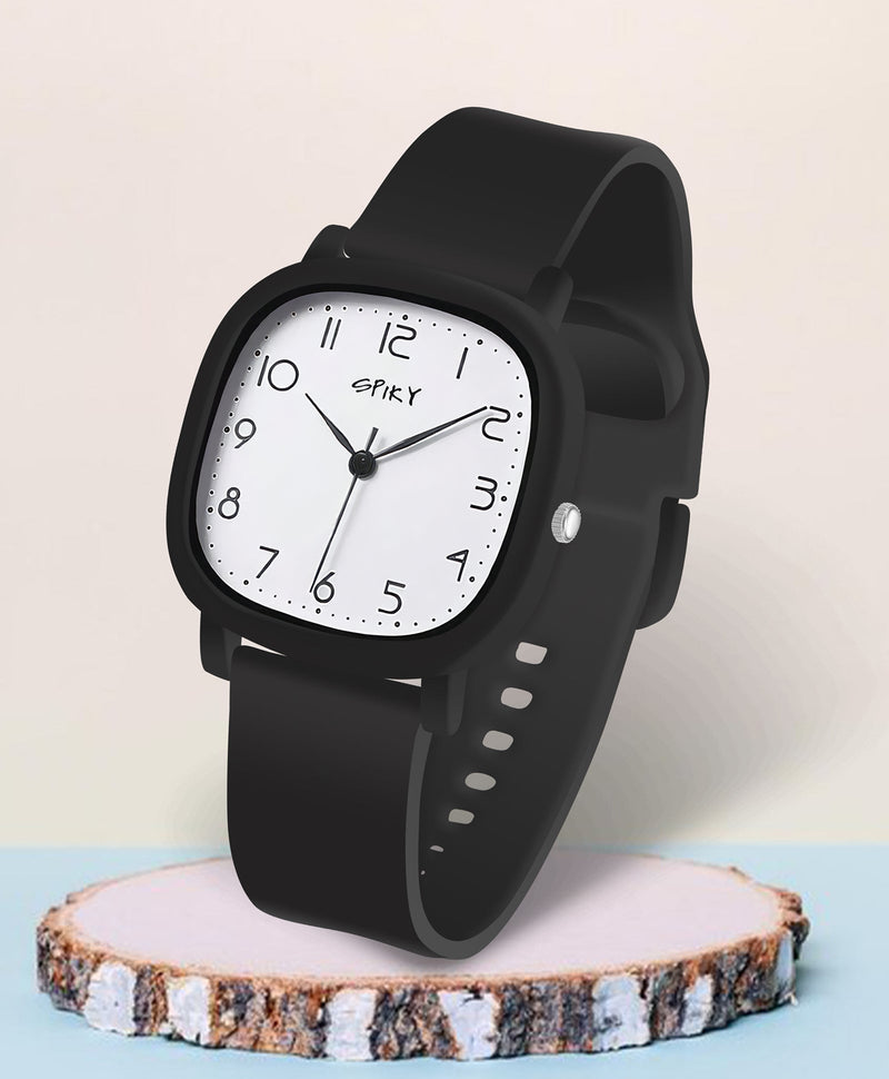 Spiky Spkeva19 Square Analog Watch For Kids