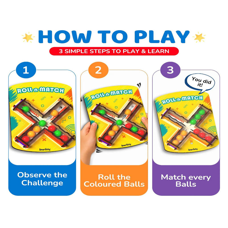 Smartivity Roll-N-Match Toy