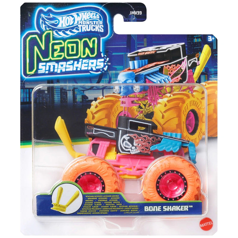 Hot Wheels Neon Smashers Monster Trucks