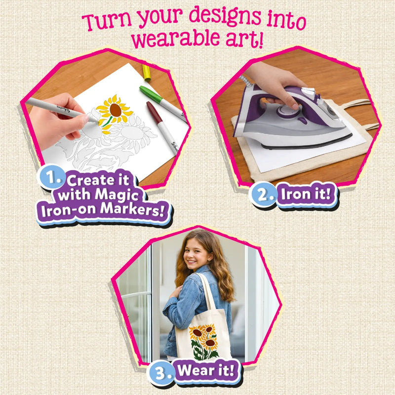 Skillmatics Iron-Its DIY Fabric Art & Craft Kit