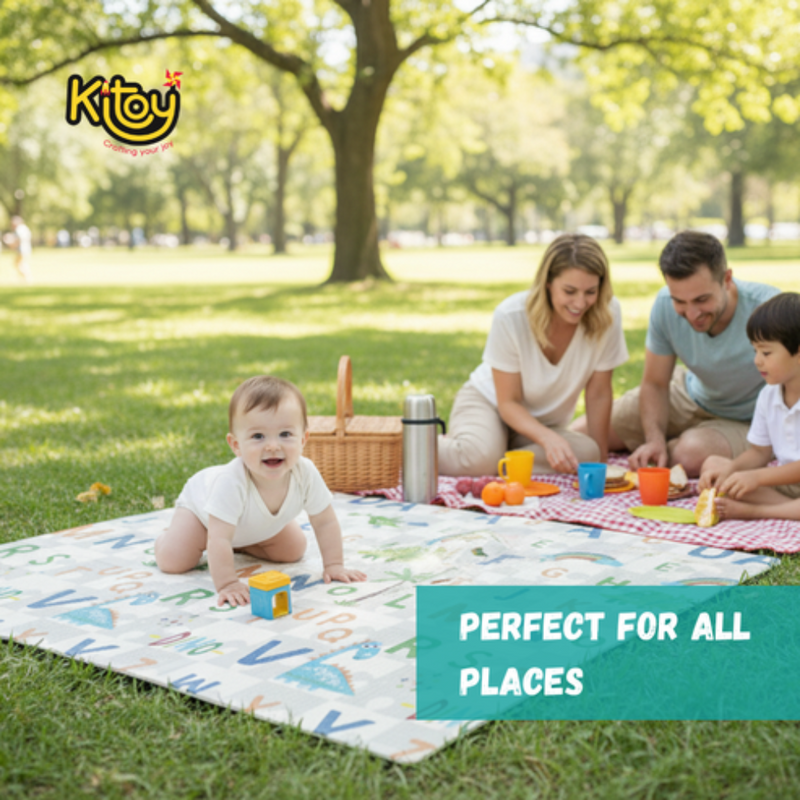 Kitoy Extra Large Reversible Baby Play Mat