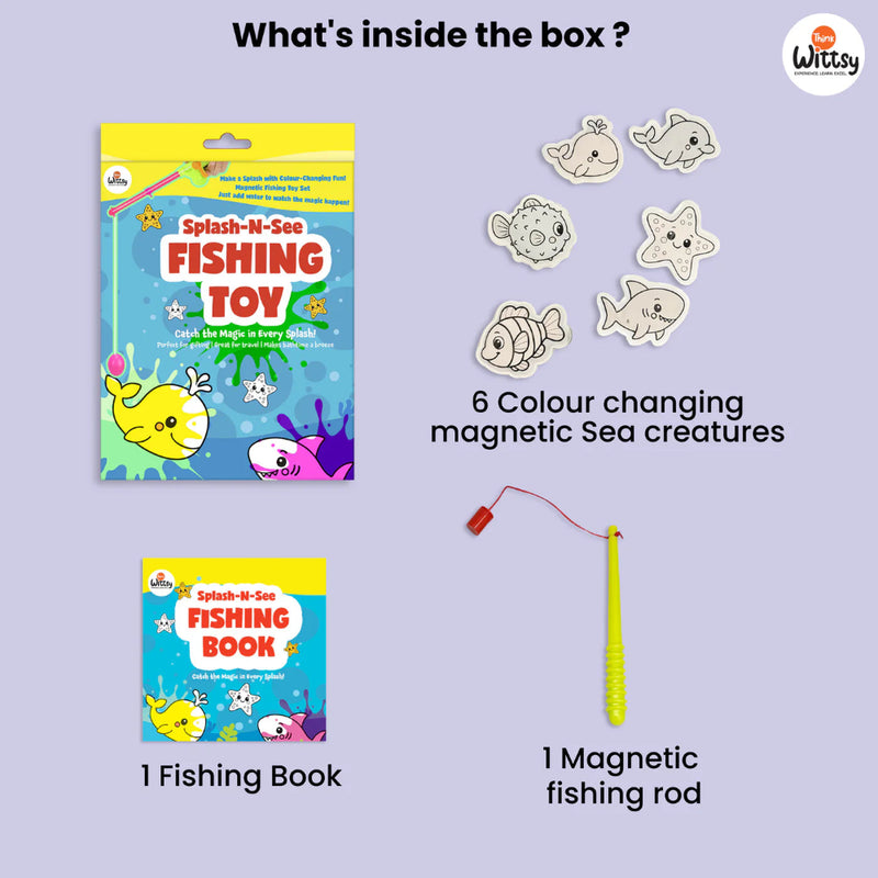 Think Wittsy Splash-N-See Fishing Toy