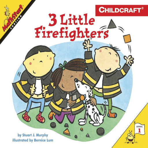3 Little Firefighters Sorting (MathStart 1)-Picture Book-Hc-Toycra