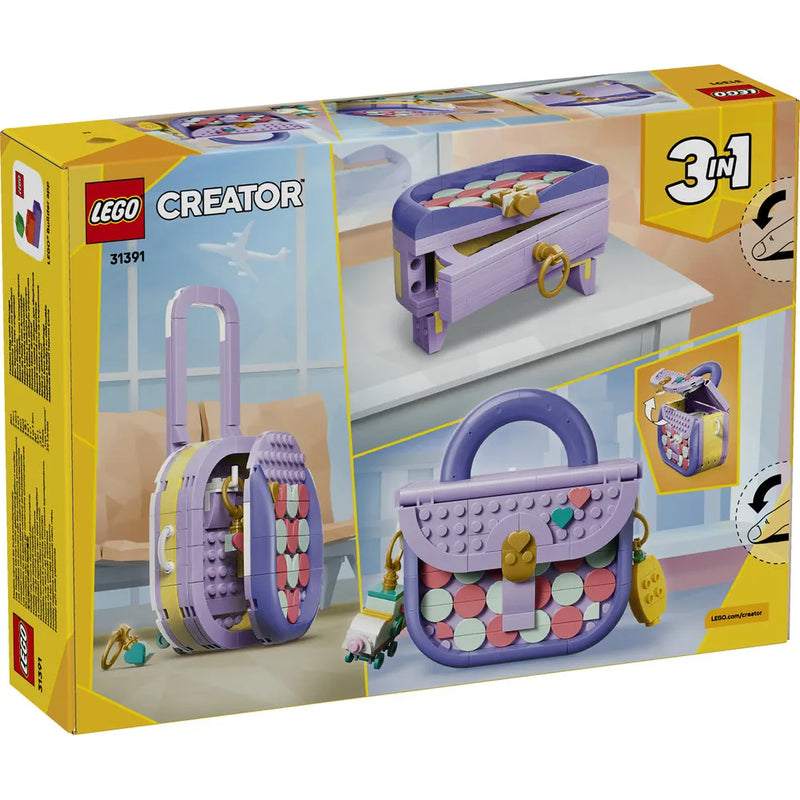 Lego 31391 Creator Art Fashion Bag With Storage (272 Pieces)