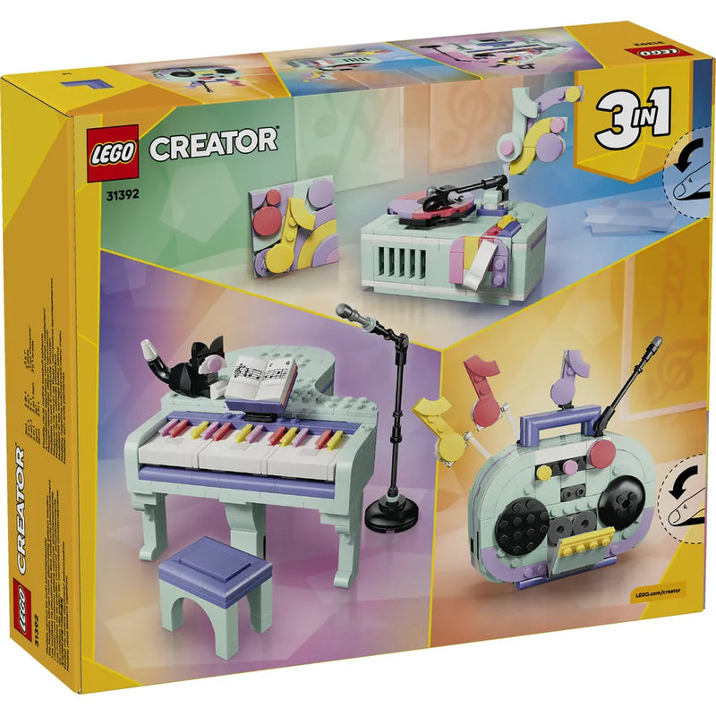 Lego 31392 Creator Music Decor Piano With Cat (485 Pieces)