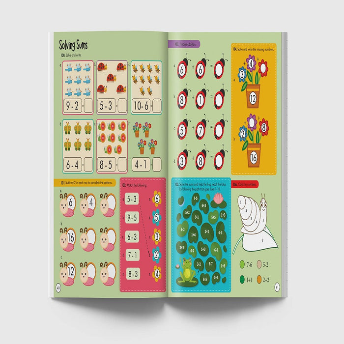 365 Maths Activity Book For Kids-Activity Books-WH-Toycra