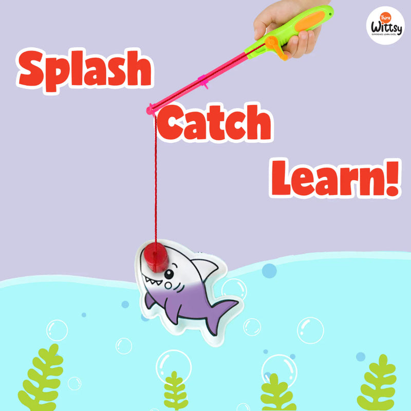 Think Wittsy Splash-N-See Fishing Toy