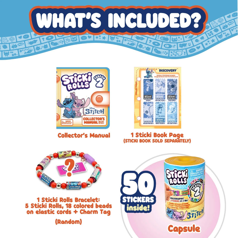 Sticki Rolls Disney Stitch Capsule Season 2