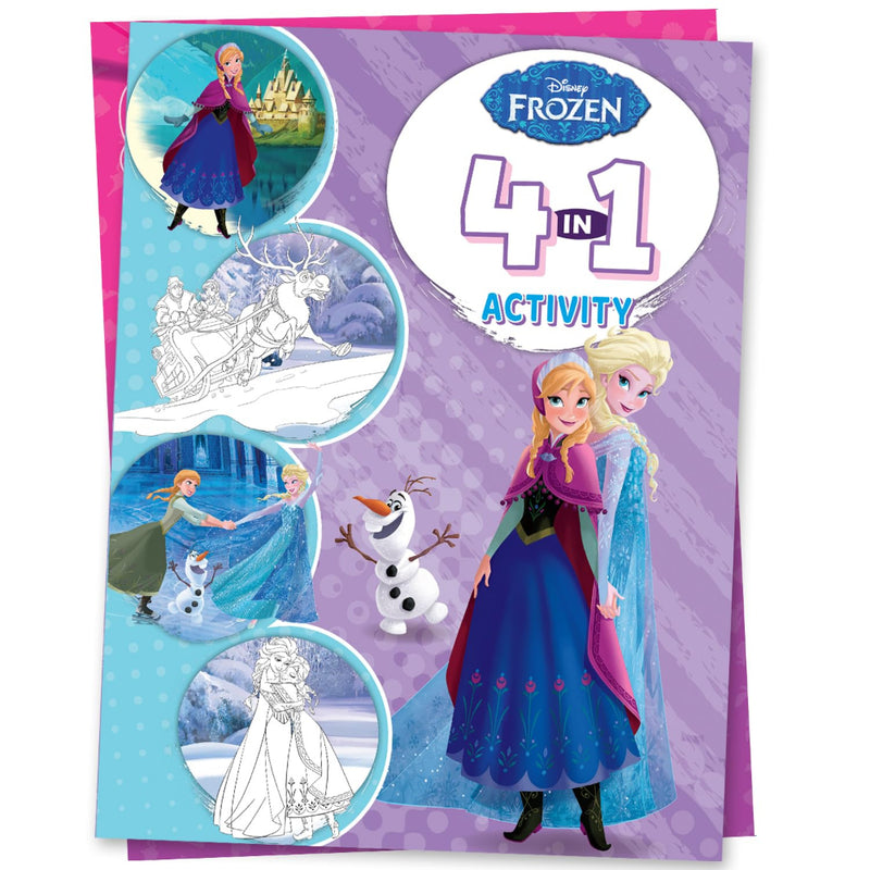 4 IN 1 Activity Books