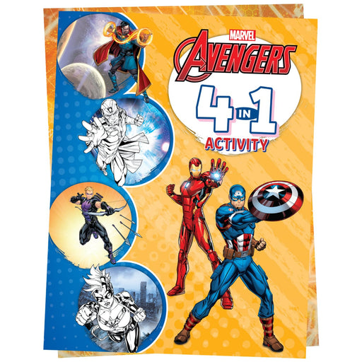 4 IN 1 Activity Books