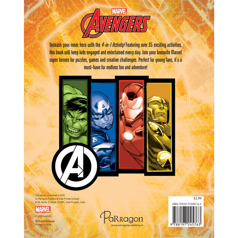 4 IN 1 Activity Books