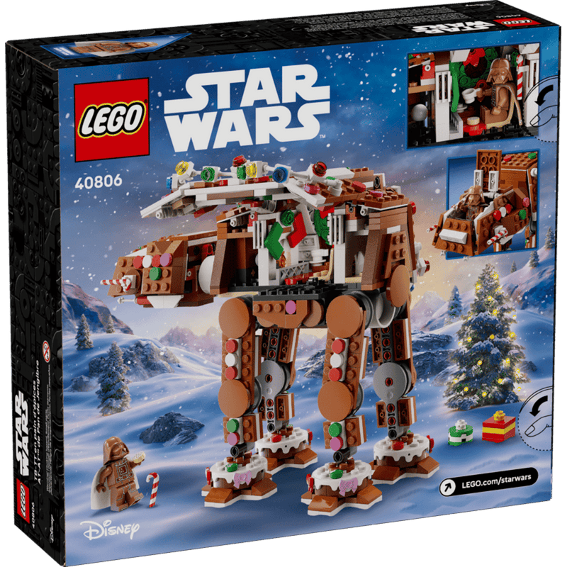 Lego 40806 Star Wars Gingerbread AT-AT Walker (697 Pcs)