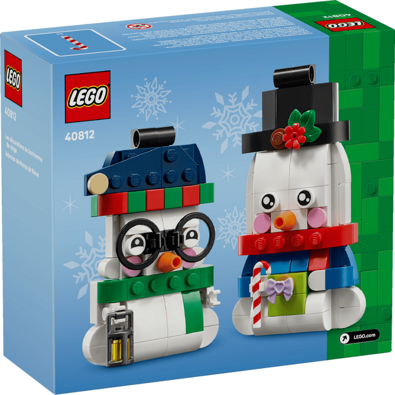 Lego 40812 Snowman Ornaments (168 Pcs)