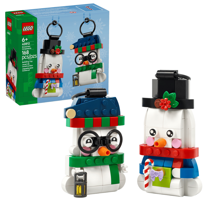 Lego 40812 Snowman Ornaments (168 Pcs)