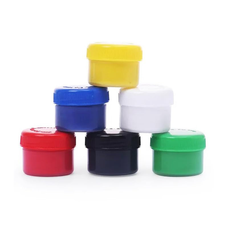 Faber-Castell Little Creatives Tempera Paints Set | Set of 6 Colours