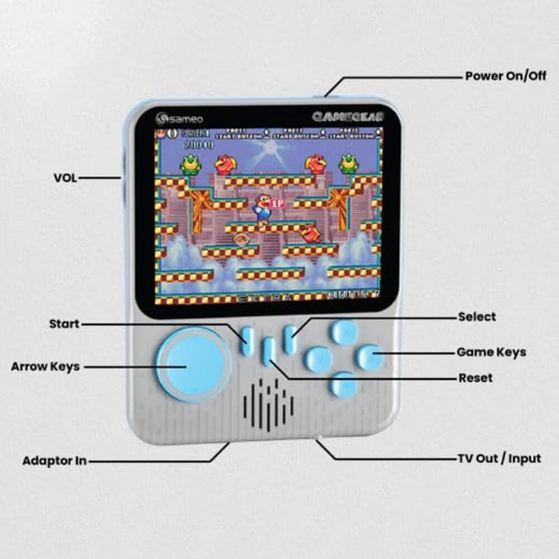 Sameo Gamegear Handheld Video Game Console