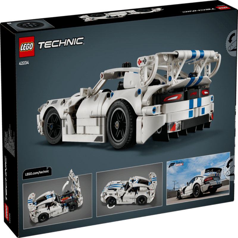 Lego 42234 Technic Dodge Viper GTS-R Sports Car (805pcs)